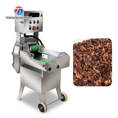 Sections Chunks Cucumber Slicing Machine , Shallots Artichoke Vegetable Cutting Equipment