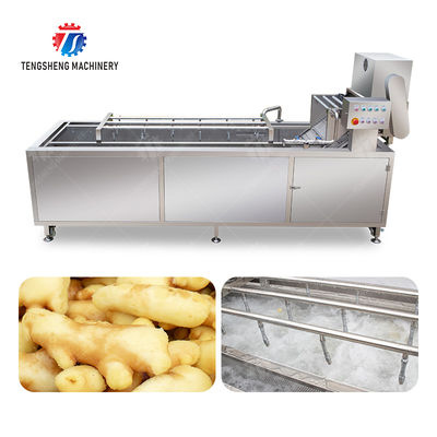 Leaves Vegetables Onions Leafy vegetables Cabbage varieties Herbs Fruiting vegetables Washing Cleaning processing production Bubble cleaningmachine spray type