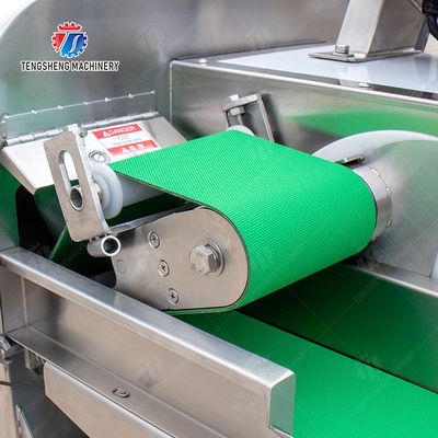 Vegetable cutter conveyor belt can be removed Potatoes and round tuber crops Carrots and longitudinal root vegetables Leafy vegetables Cabbage varieties Greens Lettuce Cao Xin Baby Cabbage Cutting