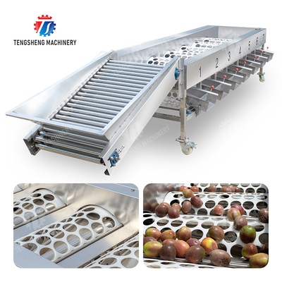 Produzione di trasformazione Ispezione di classificazione Frutta Vegetale Cipolle Saiko Persimmone Mela Patata Mandarine Passione Frutta Avocado ciliegie Mango Pira Banana Mangostano Kiwi Frutta Sorting Machine