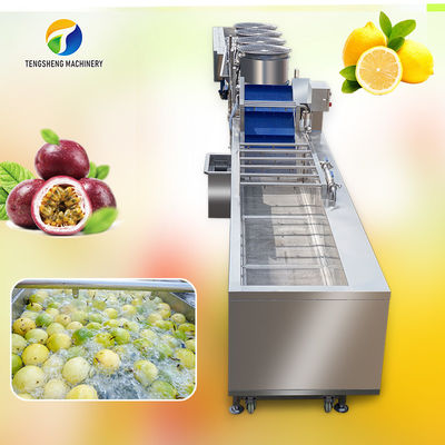 Pulizia della bolla del frutto della passione e linea di produzione di separazione di secchezza